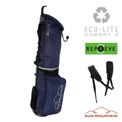 Sun Mountain Golf Sun Mountain 2023 Eco-Lite Sunday Bag - Navy