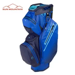 Sun Mountain Golf Sun Mountain 2023 H2NO Staff Cart Bag - Blue/Navy/Ocean