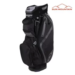 Sun Mountain Golf Sun Mountain 2023 Stellar Cart Bag - Black/Gunmetal/Cadet