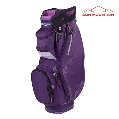 Sun Mountain Golf Sun Mountain 2023 Stellar Cart Bag - Lilac/Regal/Violet