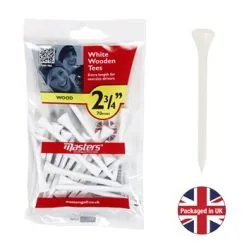 Masters Wood Tees 2 3/4 White 20 Pack