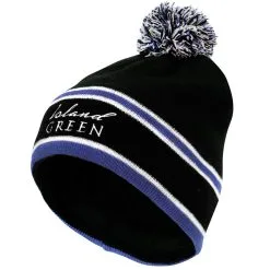 Island Green Golf Winter Warm Sports Bobble Pom Pom Hat