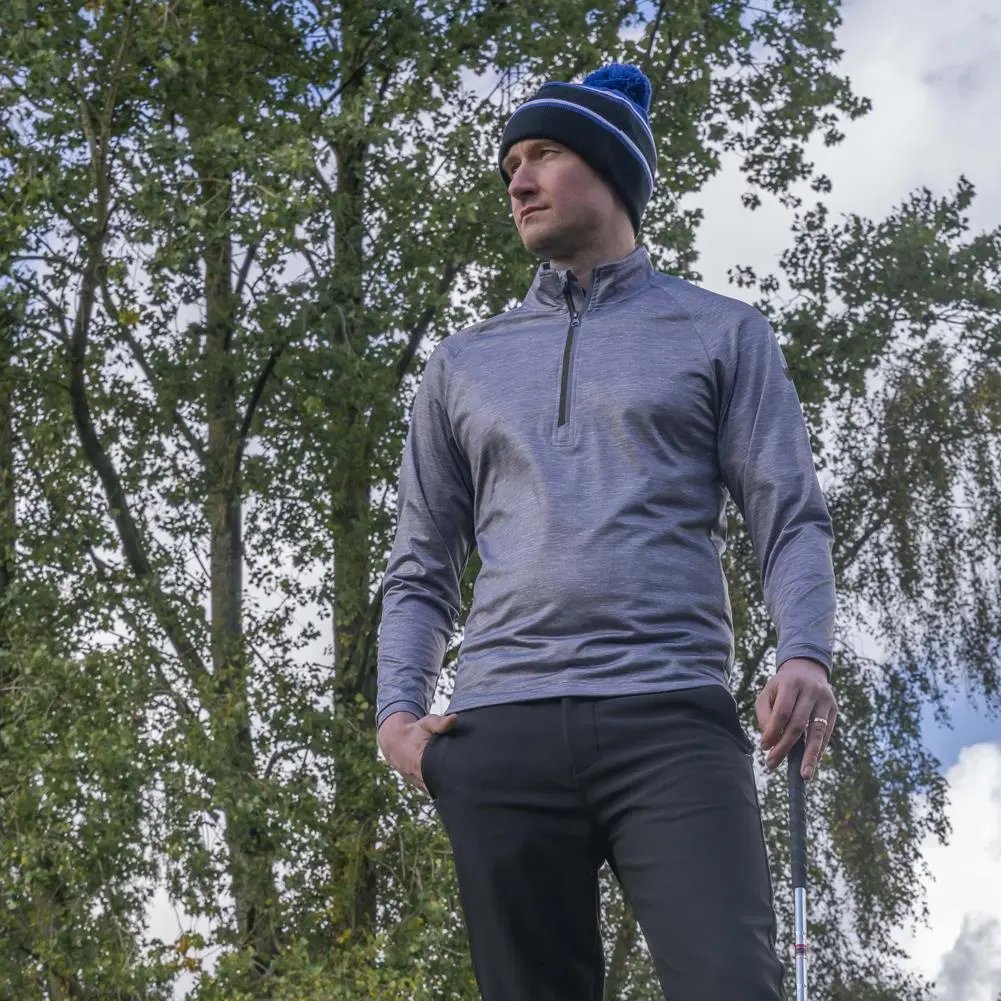 Island Green Raglan Sleeve 1/4 Zip Top Layer - Image 6