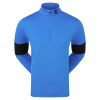 FootJoy Ribbed Chill-Out XP Pullover (Sapphire/Black)