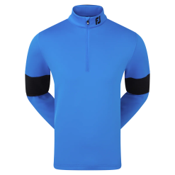 FootJoy Ribbed Chill-Out XP Pullover (Sapphire/Black)