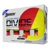 Srixon Q-Star Tour Divide Golf Balls Yellow/Red - Dozen
