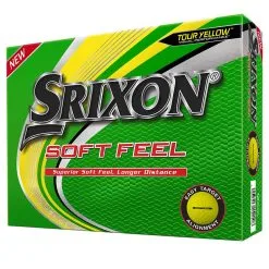 Srixon Soft Feel Balls Yellow - Dozen