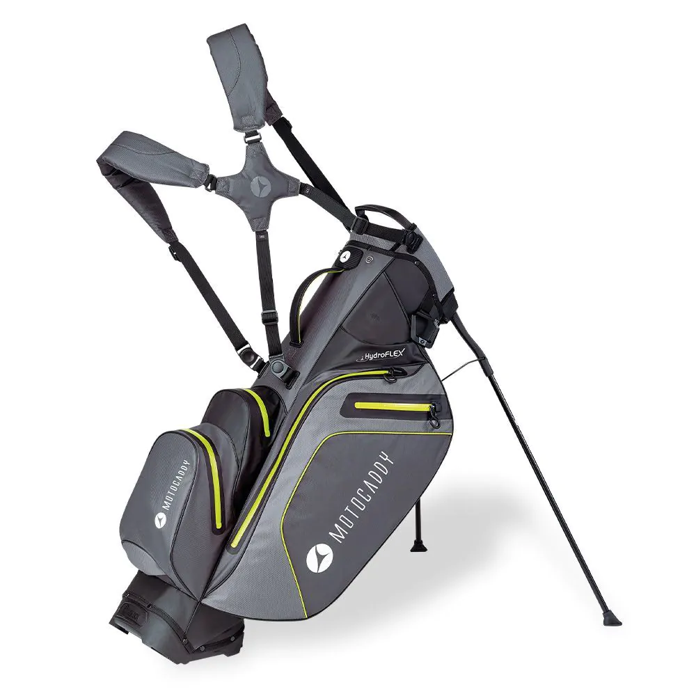 Motocaddy Golf Motocaddy HydroFLEX Bag 2021 - Charcoal/Lime - Image 2