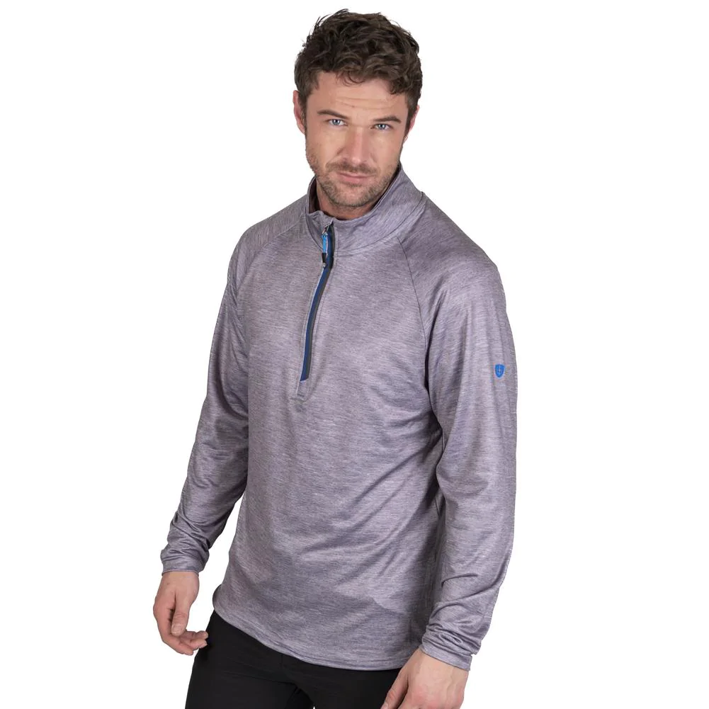 Island Green Raglan Sleeve 1/4 Zip Top Layer - Image 5