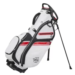 Wilson Golf Wilson Staff Exo II Stand Bag - White/Black/Red