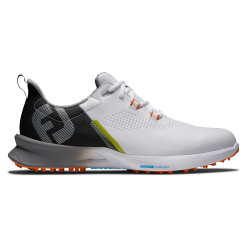 FootJoy Fuel Golf Shoes - White/Black/Orange