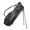 Sun Mountain Golf Sun Mountain Leather Stand Bag - Black