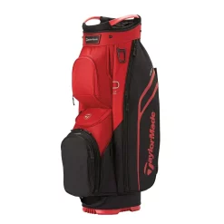 TaylorMade Golf Taylormade Cart Lite Golf Bag - Red/Black