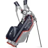 Sun Mountain Golf Sun Mountain 2022 H2NO 14 Way Stand Bag - Cadet/Navy/Inferno