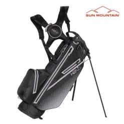 Sun Mountain Golf Sun Mountain 2023 H2NO 14 Way Stand Bag - Black