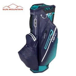Sun Mountain Golf Sun Mountain 2023 H2NO Lite Cart Bag - Bermuda/Navy/White