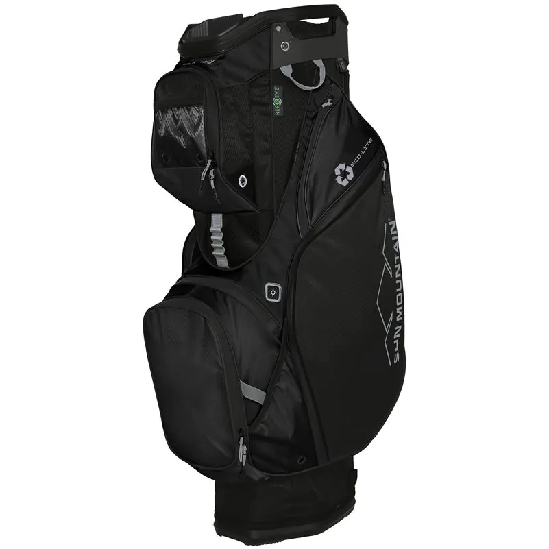 Sun Mountain Golf Sun Mountain 2022 Eco-Lite Cart Bag - Black