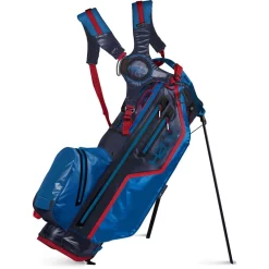 Sun Mountain Golf Sun Mountain 2022 H2NO Lite Stand Bag - Navy/Cobalt/Red