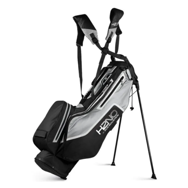 Sun Mountain Golf Sun Mountain 2021 H2NO Litespeed Waterproof Stand Bag - Black/Grey/White