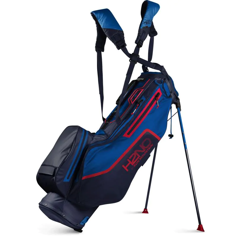 Sun Mountain Golf Sun Mountain 2022 H2NO Lite Speed Stand Bag - Navy/Cobalt/Red - Image 2