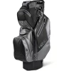 Sun Mountain Golf Sun Mountain 2022 H2NO Staff Waterproof Cart Bag - Black/Nickel/Cadet