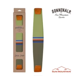 Sun Mountain Golf Sun Mountain 2023 Mid Stripe Strap - Loden/Moss/Inferno