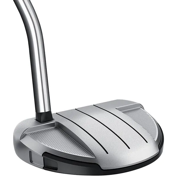 TaylorMade Golf Taylormade Spider GT Rollback Silver Single Bend Putter
