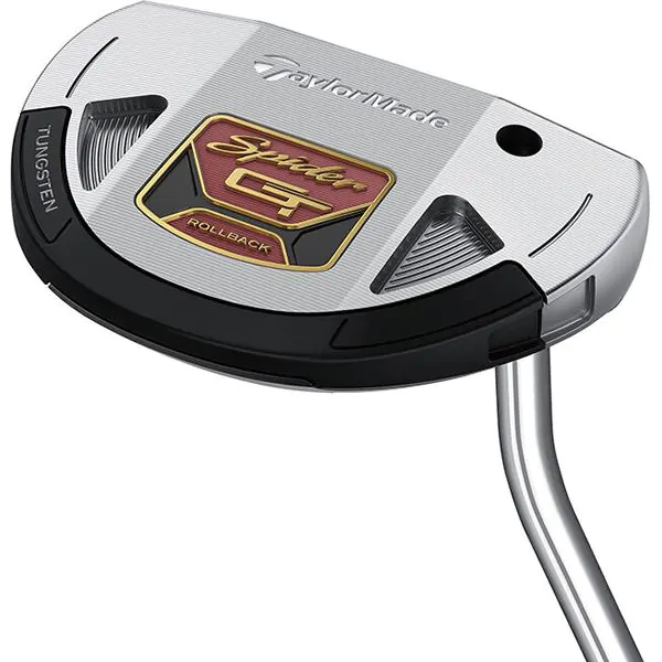 TaylorMade Golf Taylormade Spider GT Rollback Silver Single Bend Putter - Image 4