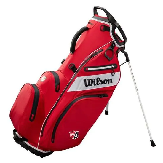 Wilson Golf Wilson Staff Exo Dry Carry Bag - Staff Red/Black/White