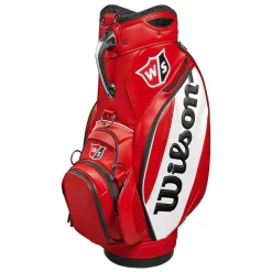 Wilson Golf Staff Pro Tour Bag - Red/White